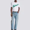 T-shirt floccata Balmain Lettre T-shirt floccata Balmain Lettre