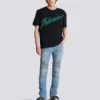 T-shirt floccata Balmain Lettre T-shirt floccata Balmain Lettre