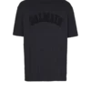 T-shirt in spugna con monogramma T-shirt in spugna con monogramma