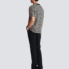 T-shirt jacquard con monogramma