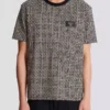 T-shirt jacquard con monogramma