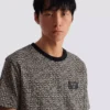 T-shirt jacquard con monogramma