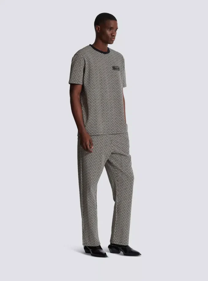 T-shirt PB Labyrinth jacquard T-shirt PB Labyrinth jacquard