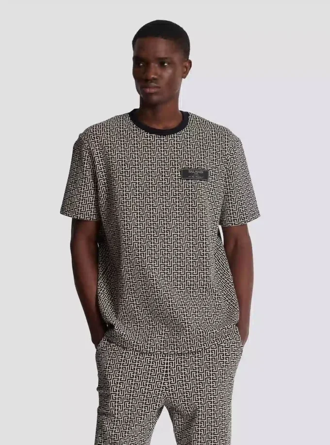 T-shirt PB Labyrinth jacquard T-shirt PB Labyrinth jacquard