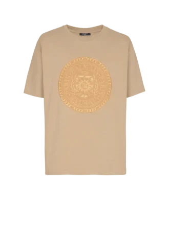T-shirt ricamata Balmain Médaille