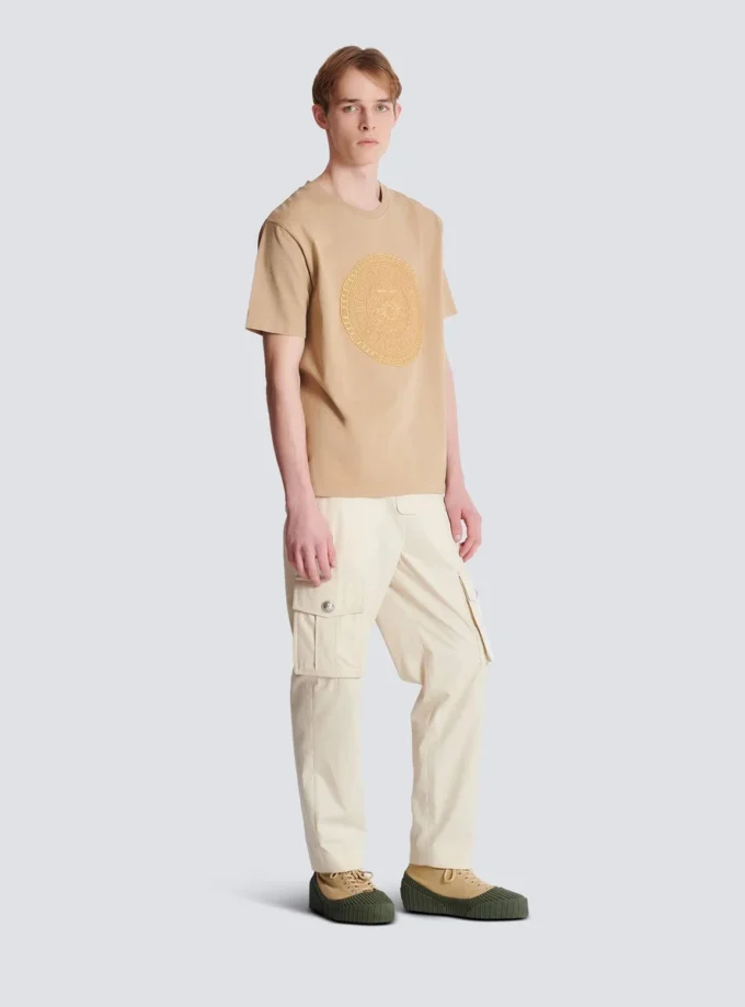 T-shirt ricamata Balmain Médaille T-shirt ricamata Balmain Médaille