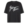 T-shirt squadrata con stampa Balmain Paris Brush T-shirt squadrata con stampa Balmain Paris Brush