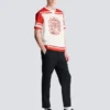 T-shirt Varsity con stampa Balmain Écusson T-shirt Varsity con stampa Balmain Écusson