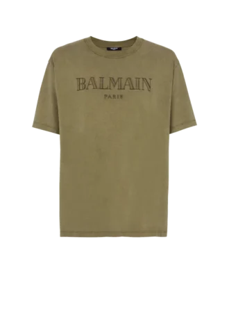 T-shirt vintage ricamata Balmain T-shirt vintage ricamata Balmain