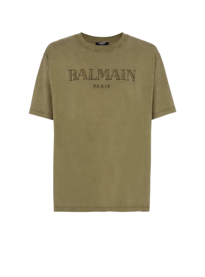 T-shirt vintage ricamata Balmain T-shirt vintage ricamata Balmain