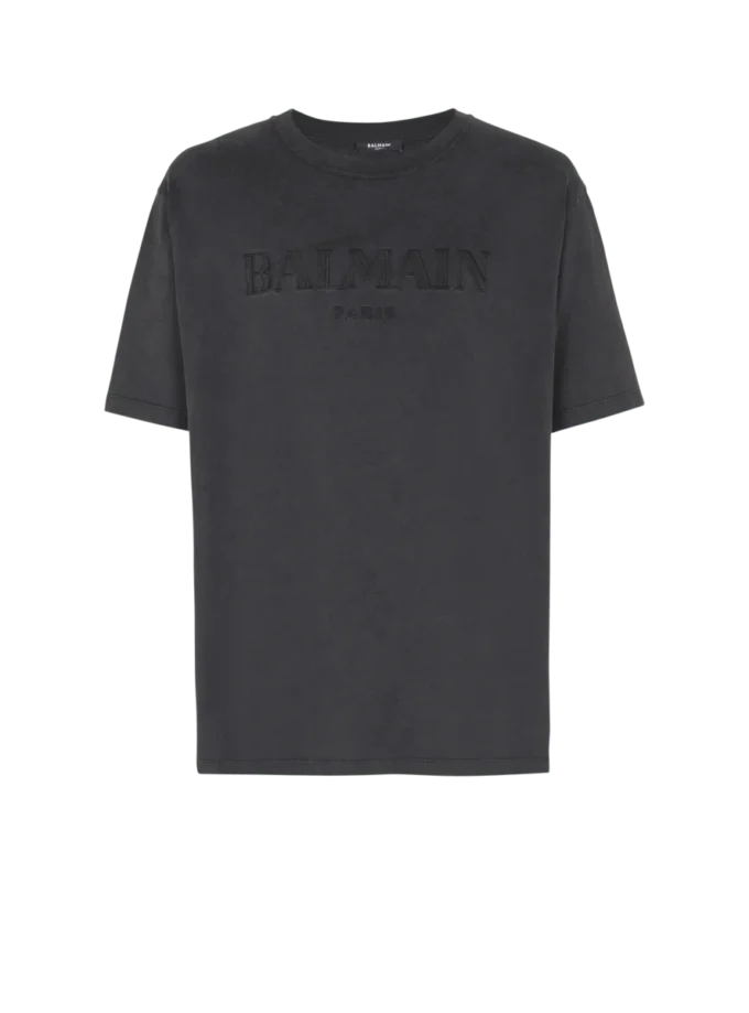 T-shirt vintage ricamata Balmain T-shirt vintage ricamata Balmain