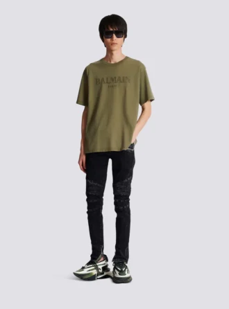 T-shirt vintage ricamata Balmain T-shirt vintage ricamata Balmain