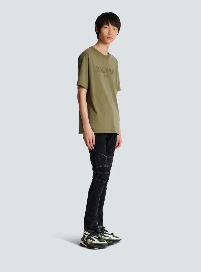 T-shirt vintage ricamata Balmain T-shirt vintage ricamata Balmain