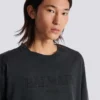 T-shirt vintage ricamata Balmain T-shirt vintage ricamata Balmain