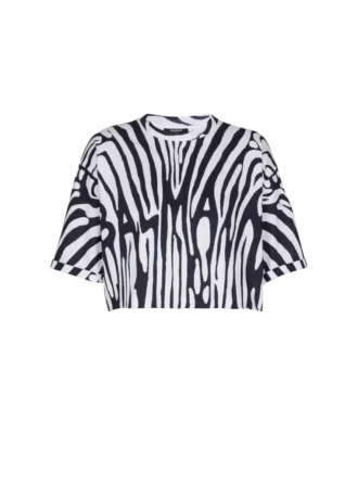 T-shirt Zebra Balmain