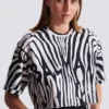 T-shirt Zebra Balmain