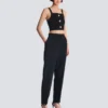 Top bralette in maglia con bottoni Top bralette in maglia con bottoni