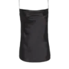 Top drappeggiato in raso Top drappeggiato in raso