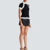 Top in maglia a maniche corte Top in maglia a maniche corte