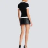 Top in maglia a maniche corte Top in maglia a maniche corte