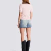 Top in maglia ricamato con Emblème di Balmain Top in maglia ricamato con Emblème di Balmain