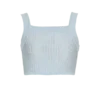 Top in maglia testurizzata