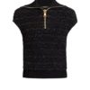Top in tweed