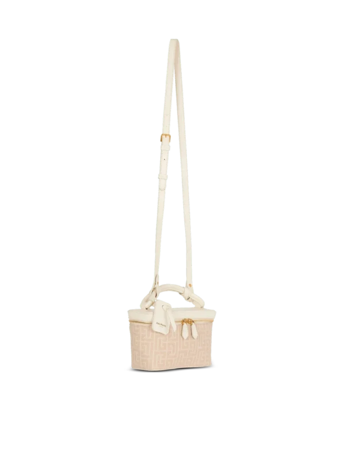 Trousse B-Army in tela monogrammata e pelle Trousse B-Army in tela monogrammata e pelle