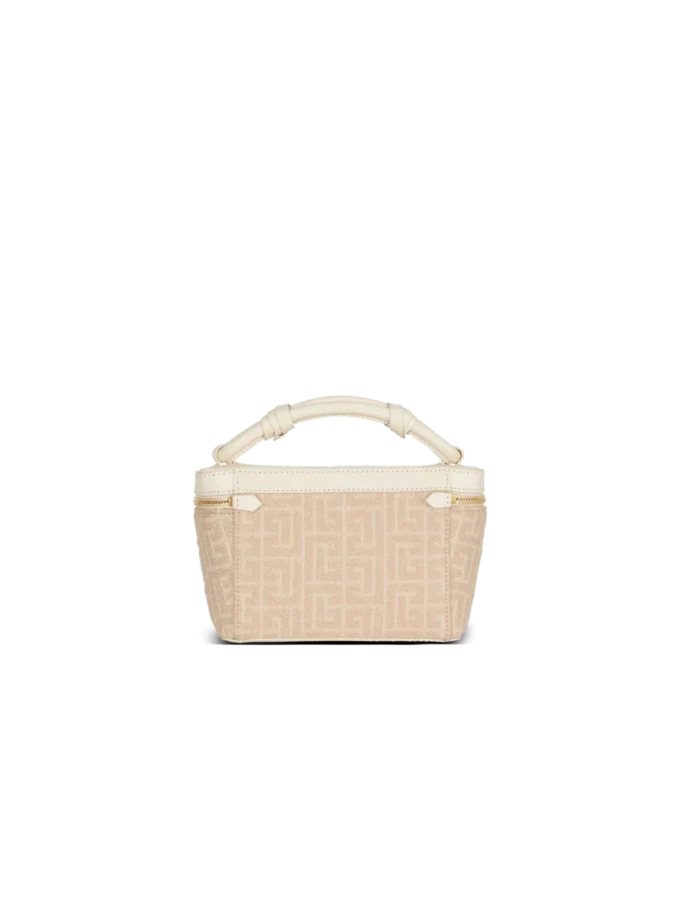 Trousse B-Army in tela monogrammata e pelle Trousse B-Army in tela monogrammata e pelle