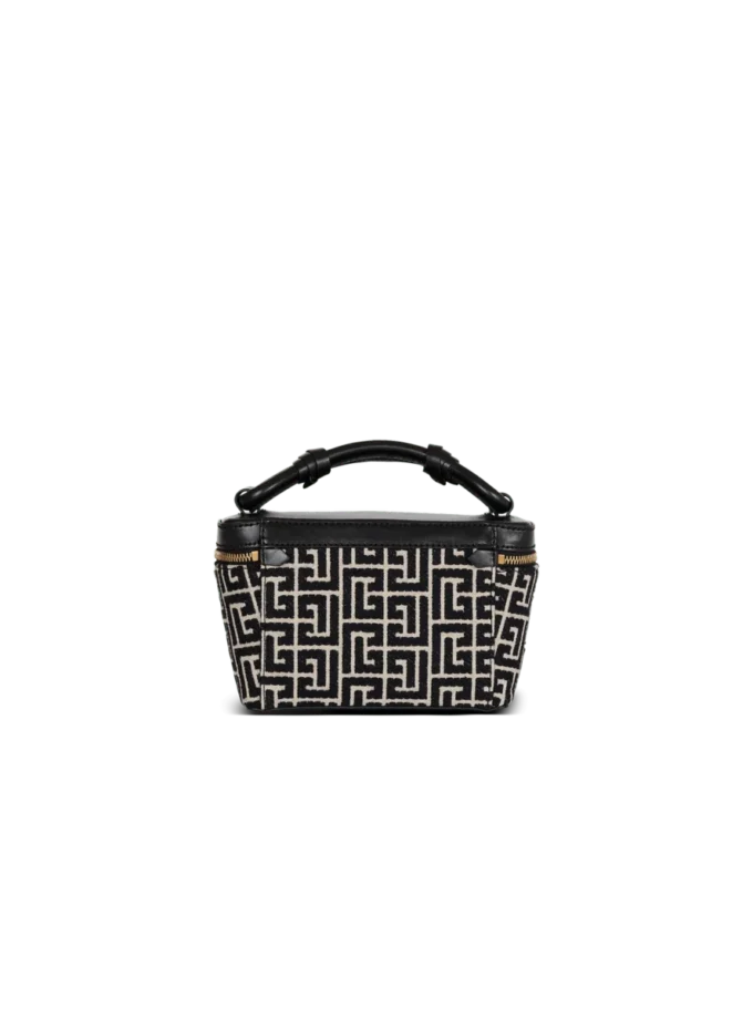 Trousse B-Army in tela monogrammata e pelle Trousse B-Army in tela monogrammata e pelle