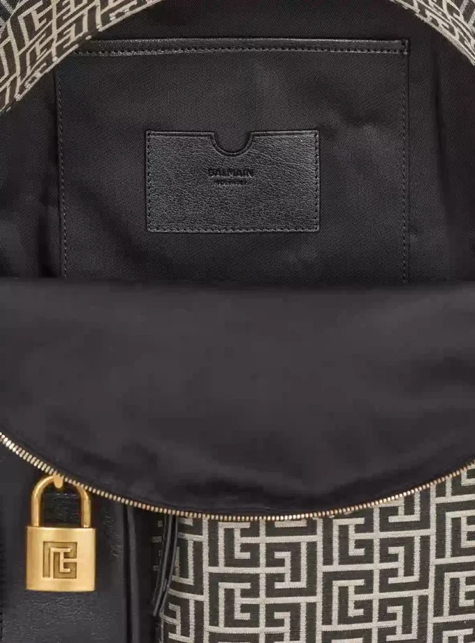 Zaino jacquard con monogramma Pulse