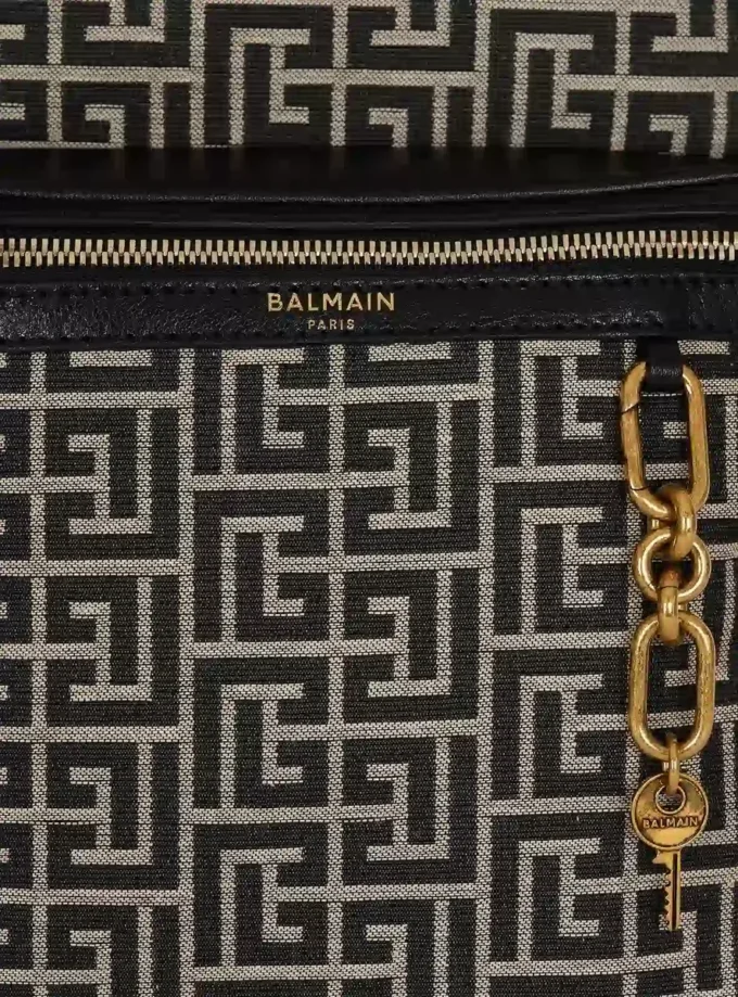 Zaino jacquard con monogramma Pulse